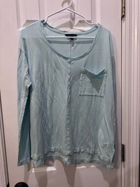 Banana Republic Light Mint Short Sleeve Tee